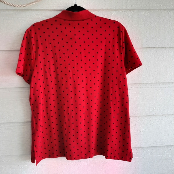Tommy Hilfiger red heritage zip polo - Picture 6 of 14